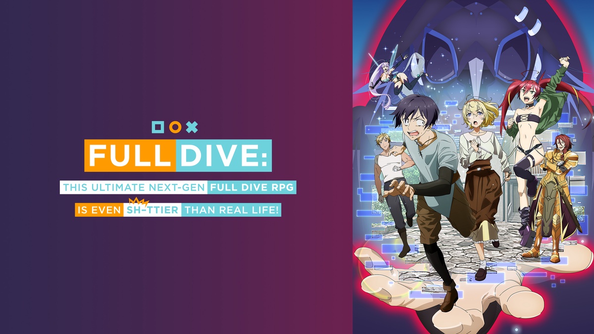 Full Dive: The Ultimate Next-Gen - Guia de animes da temporada