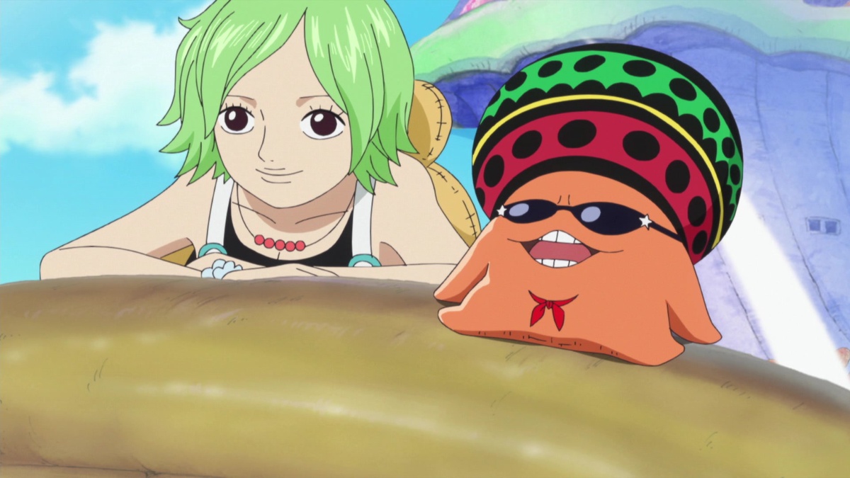 One Piece: Fishman Island (517-574) (English Dub) Shaking Fish-Man Island!  a Celestial Dragon Drifts In! - Watch on Crunchyroll