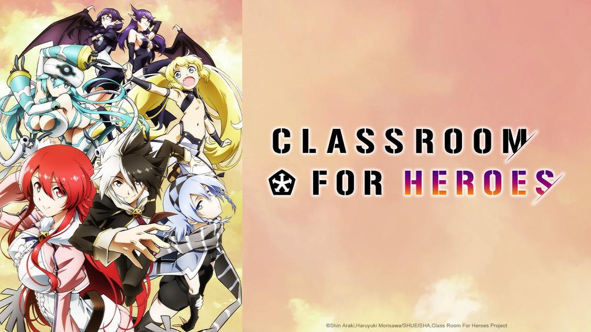  'Sala de Aula dos Heróis' ganha dublagem na  Crunchyroll