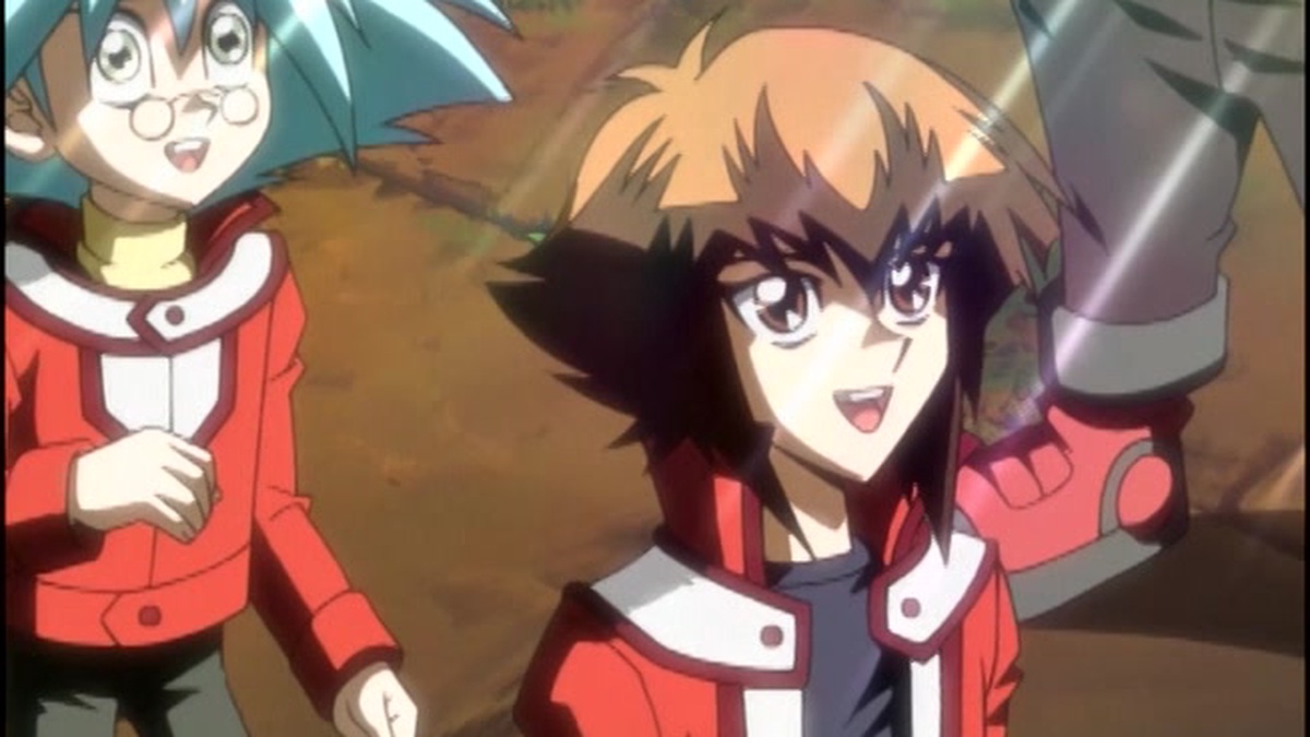 YuGiOh! GX Season 1 Grave Risk, Part 1 Watch on Crunchyroll
