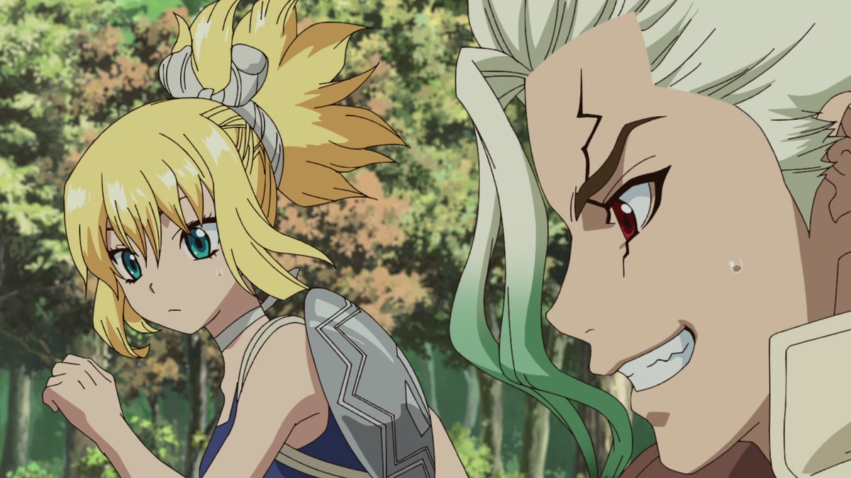 Dr. STONE Primeiro Contato - Assista na Crunchyroll