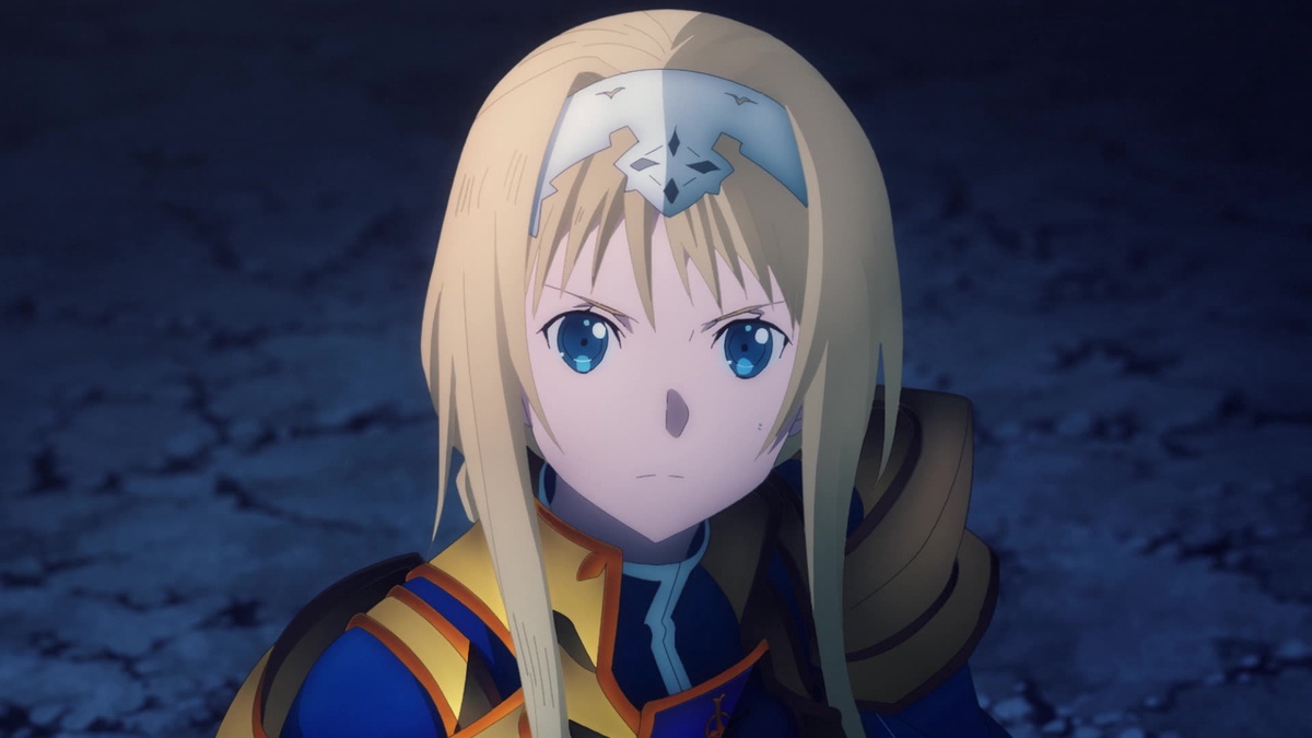 Sword Art Online – Alicization Ep. 8: Kirito in tears