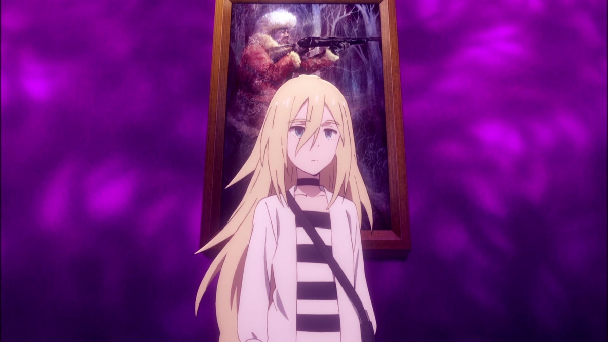 Zack learns the truth about Rachel., Zack learns the truth about Rachel.  From Episode 12:  By Angels of Death - Anime