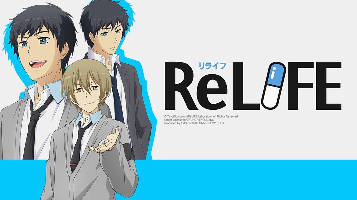 ReLIFE Ep 1 & 2 are now streaming on Crunchyroll in HINDI DUB