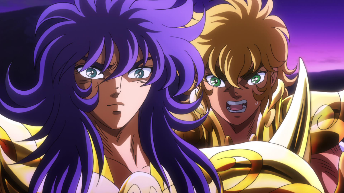 Saint Seiya - Soul of Gold Gold vs. Gold: Clash of the Saints! - Watch on  Crunchyroll