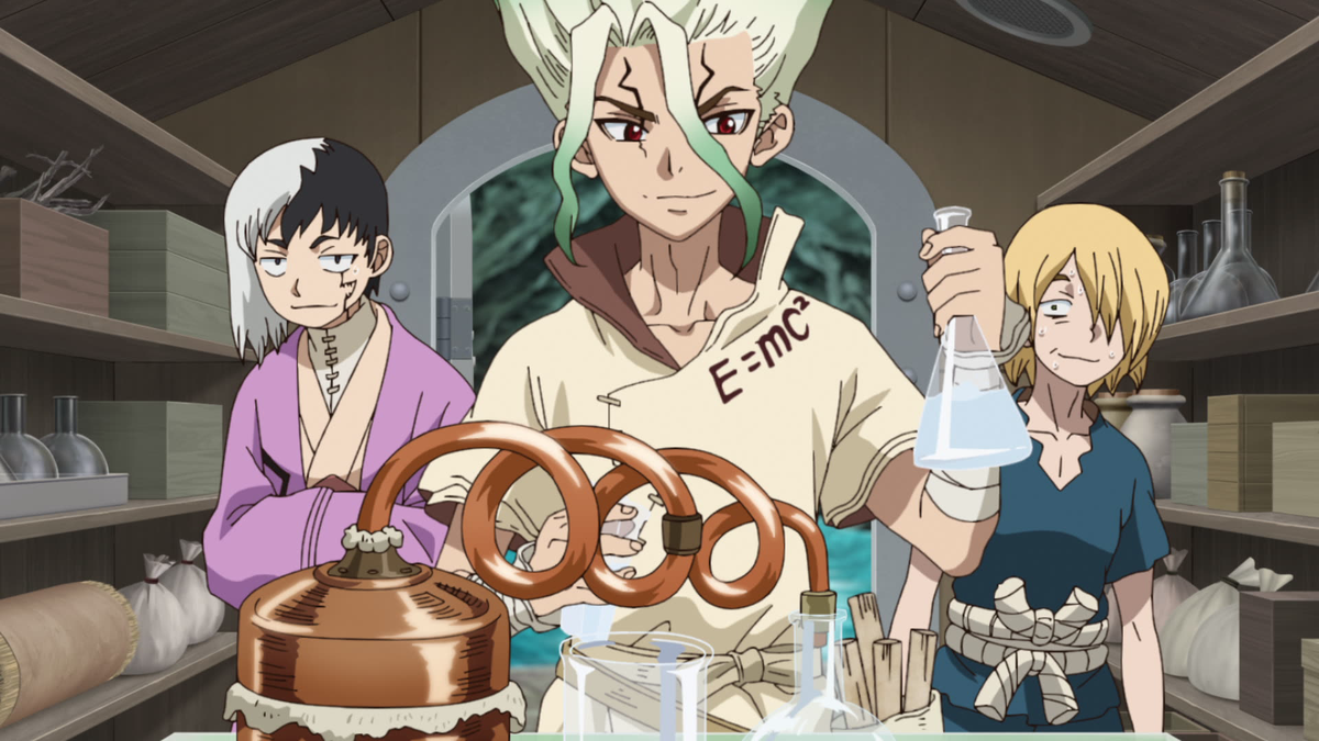 Final Showdown Approaches in Dr. STONE New World Anime 2nd Cour Main Visual  - Crunchyroll News