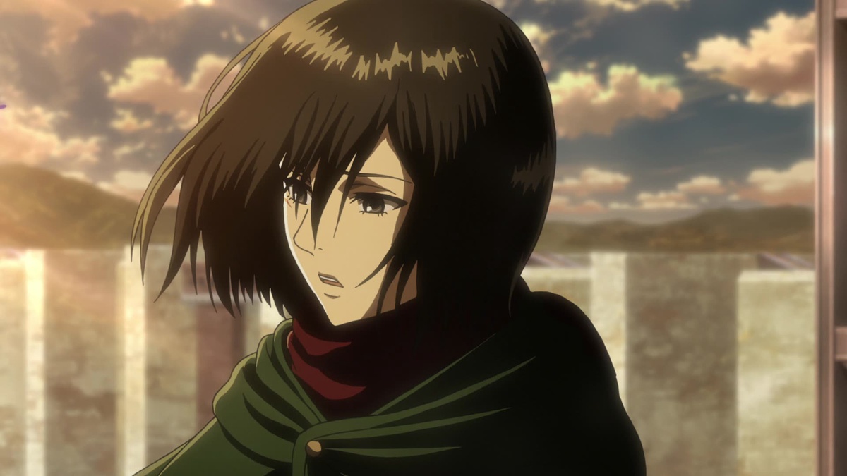 TOP Personagens Femininas de Animes, 6. Mikasa Ackerman