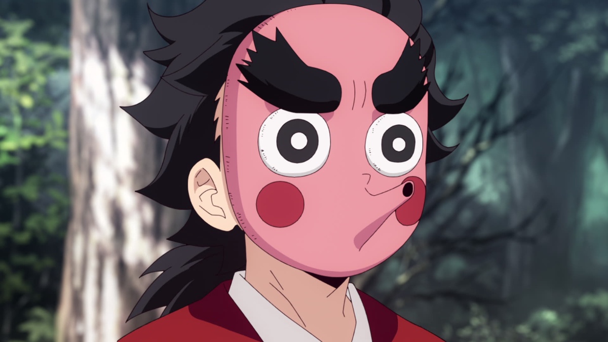 Demon Slayer: Kimetsu no Yaiba Arco do Vilarejo dos Ferreiros Espada  Vermelha Brilhante - Assista na Crunchyroll