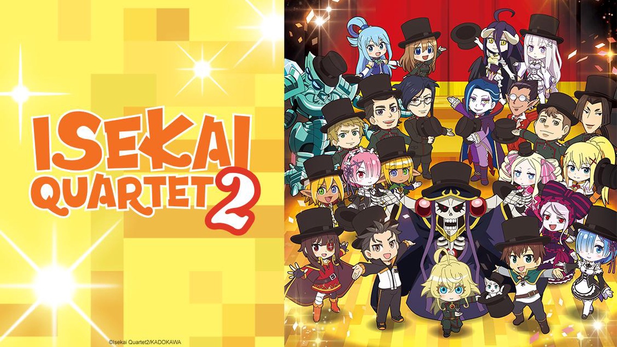 ISEKAI QUARTET Watch on Crunchyroll