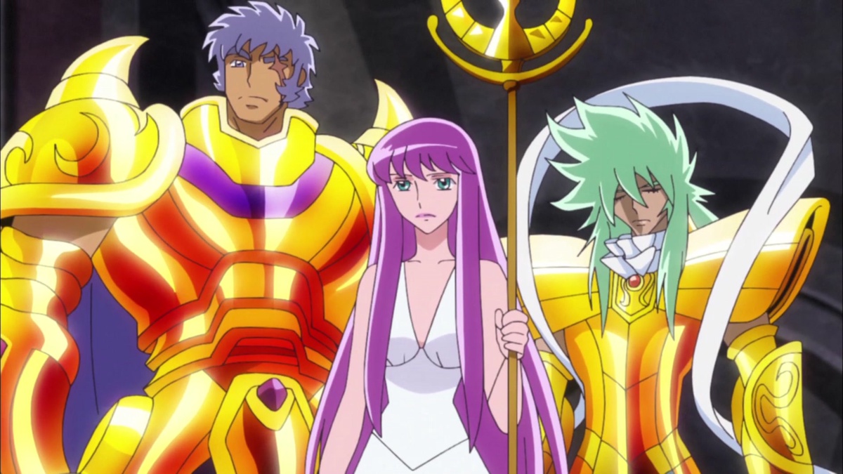 Saint Seiya Omega A Shadow Approaches! The Gold Saints That Protect Athena!  - Watch on Crunchyroll