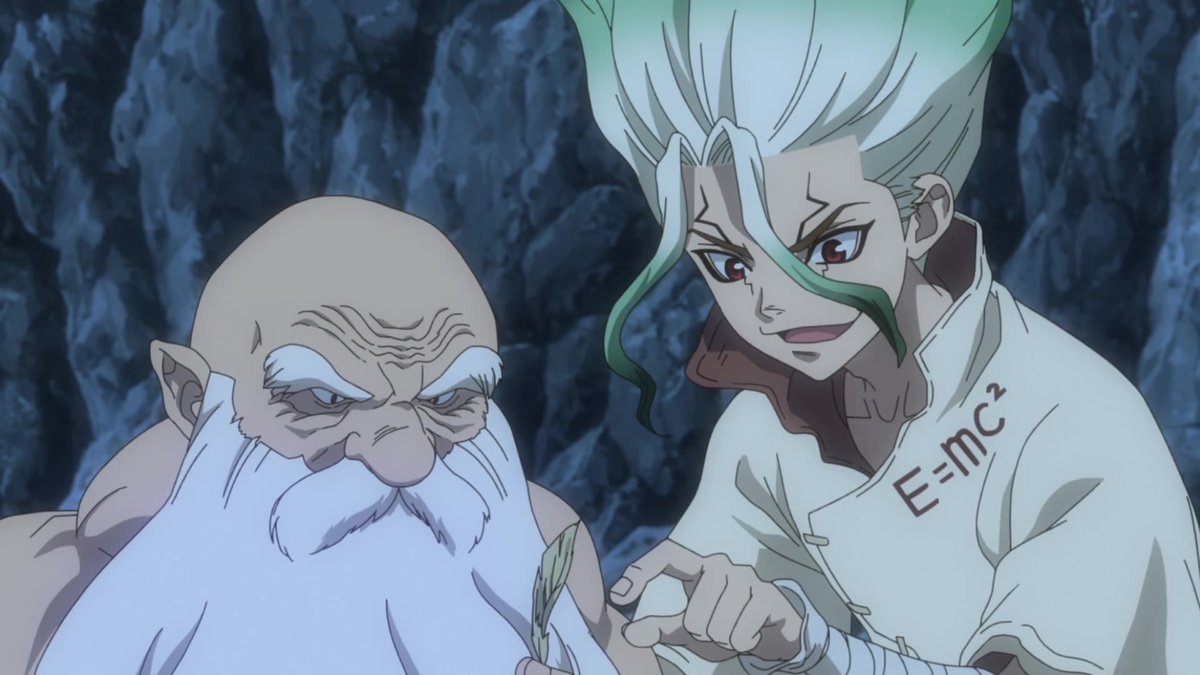 Dr. STONE NEW WORLD (German Dub) - Watch on Crunchyroll