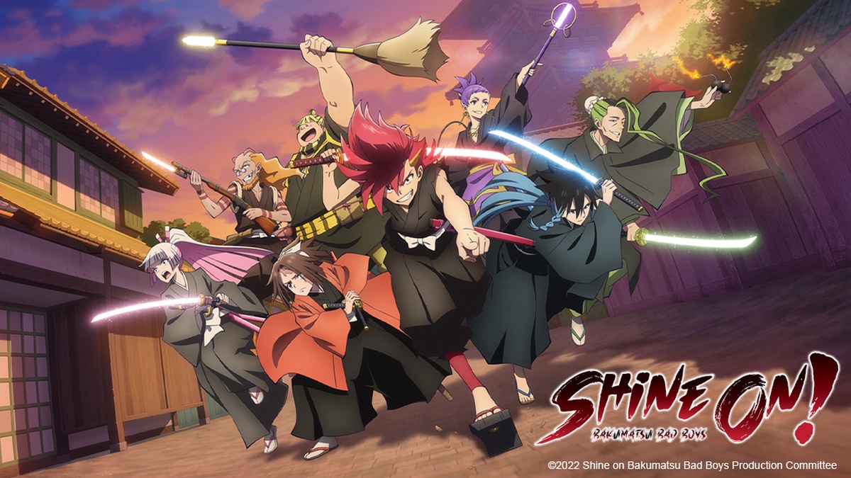 Bucchigire! “Shine on! Bakumatsu Bad Boys” Streaming on Crunchyroll –  Shinsengumi Fansite