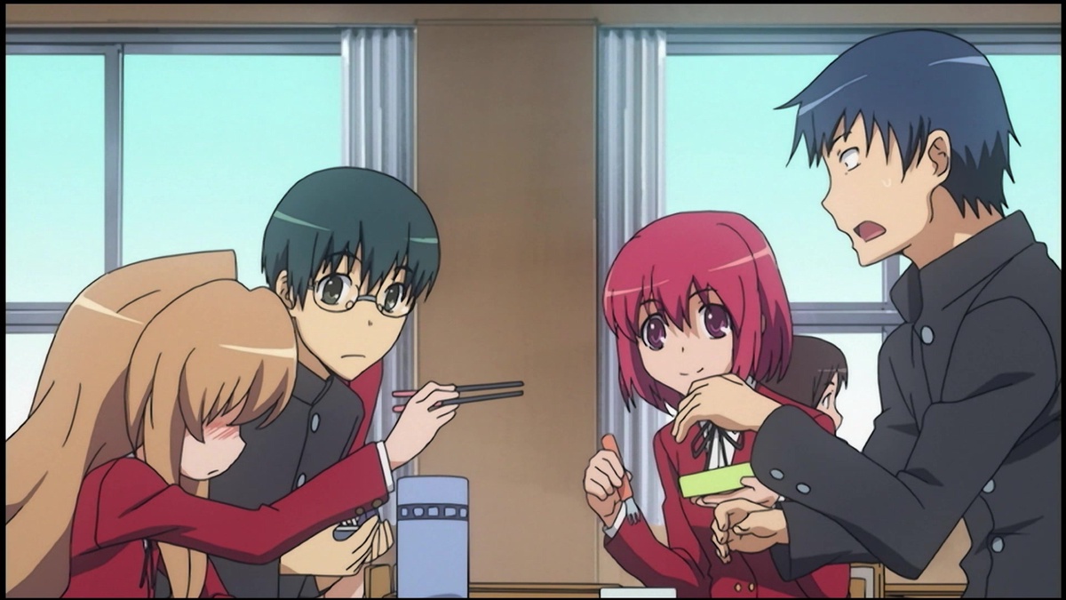 Specially discovered in the anime ToraDora. Check the teacher's sweater and  you get a friendly surprise! : r/lgbt