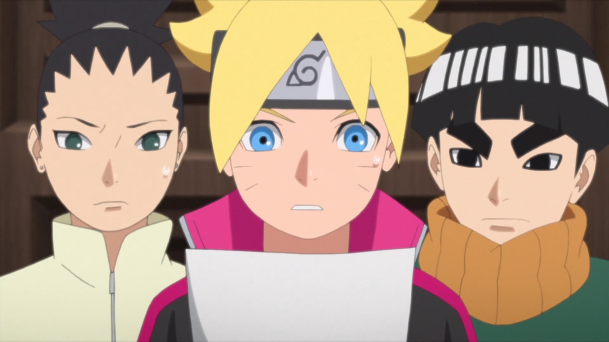 Old vs. new generation., Anime/manga: Naruto / Naruto: Shippuden / Boruto  the Movie [Rock Lee x Metal Lee / Yamanaka…