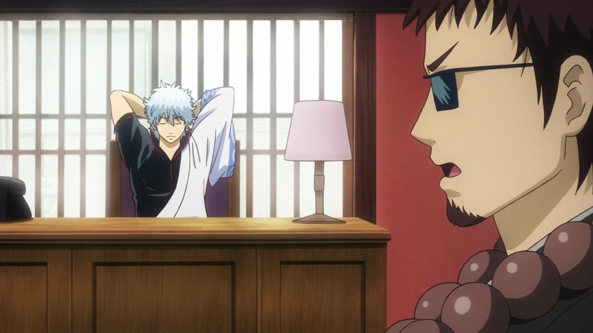 In this scene of episode 263, Gintoki has the design of the initial  episodes of the anime : r/Gintama