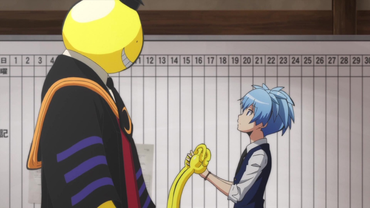 Assassination Classroom Hora da Formatura - Assista na Crunchyroll