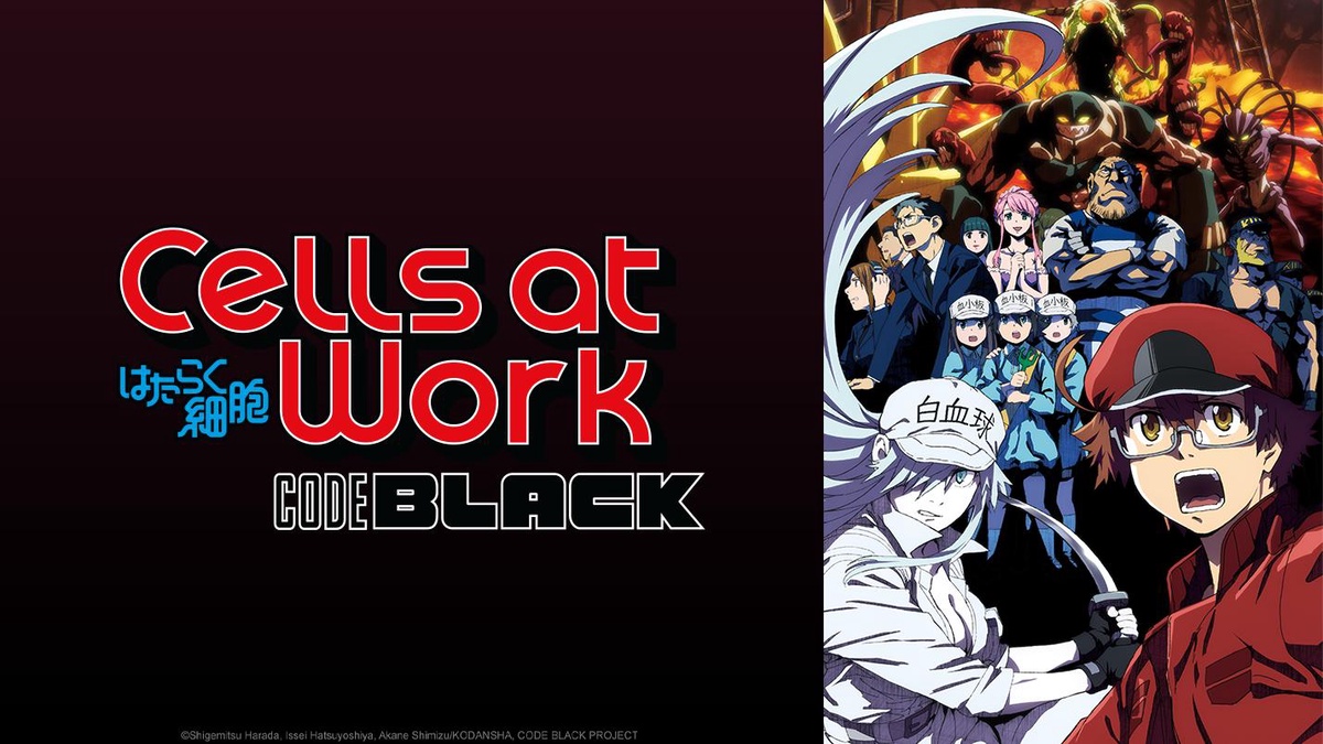 Cells at Work! CODE BLACK com especial de 1 hora