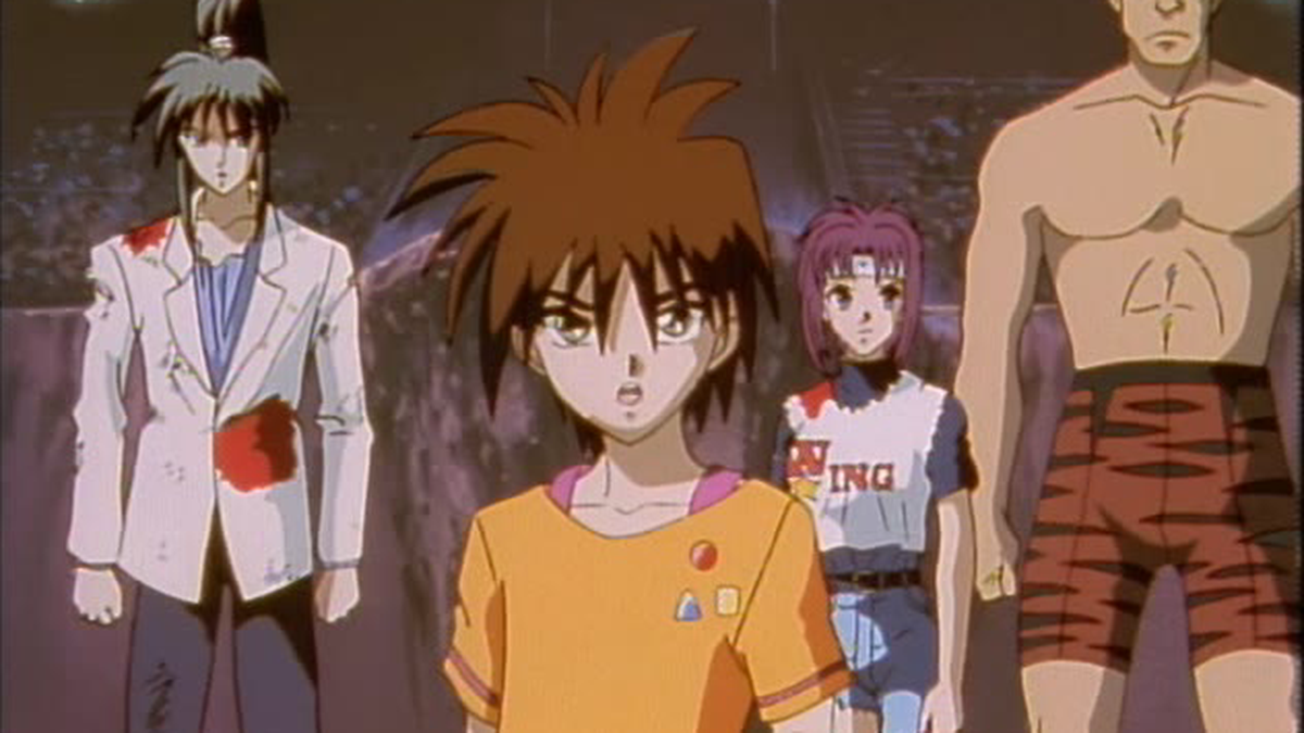 Flame of Recca (Dub) The Second Round! Recca vs. Kurei - Watch on ...