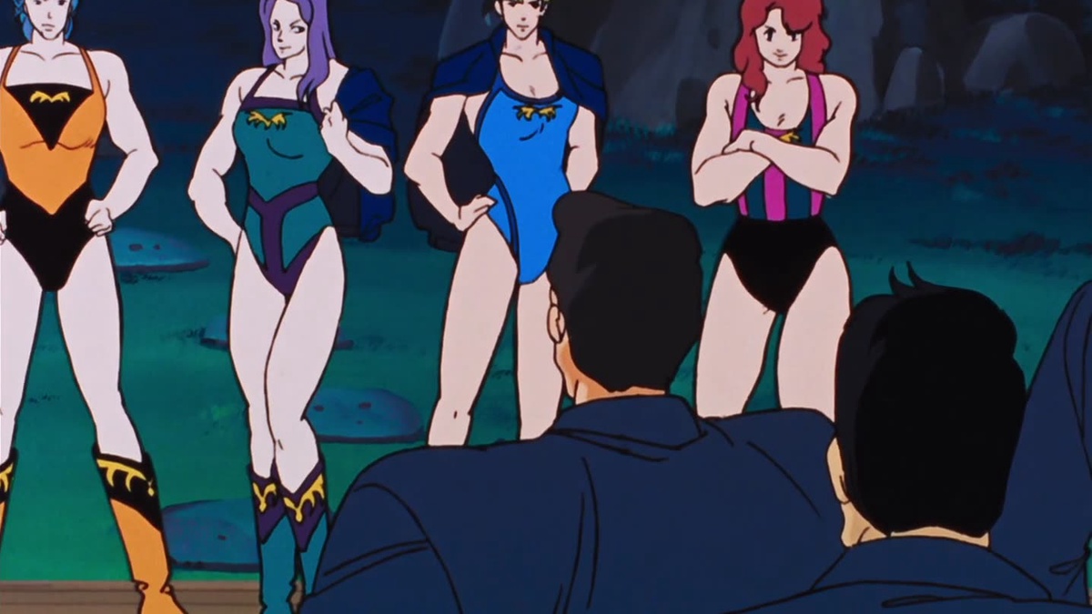 Female wrestler anime