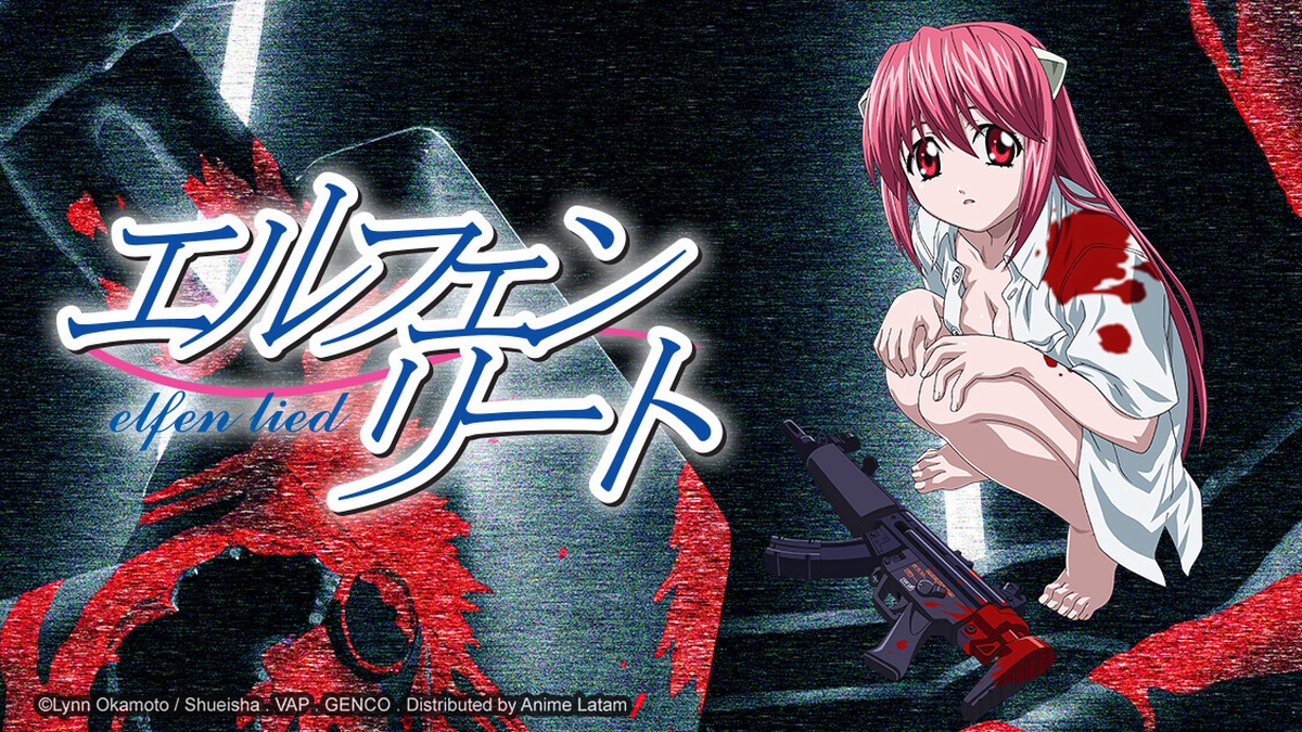 videozin falando um anime chamado elfen lied #fy #foryou