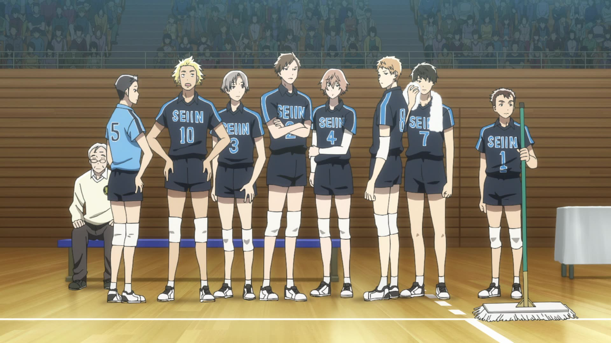 2.43 Seiin High School Boys Volleyball Team The Hero and The Genius 1