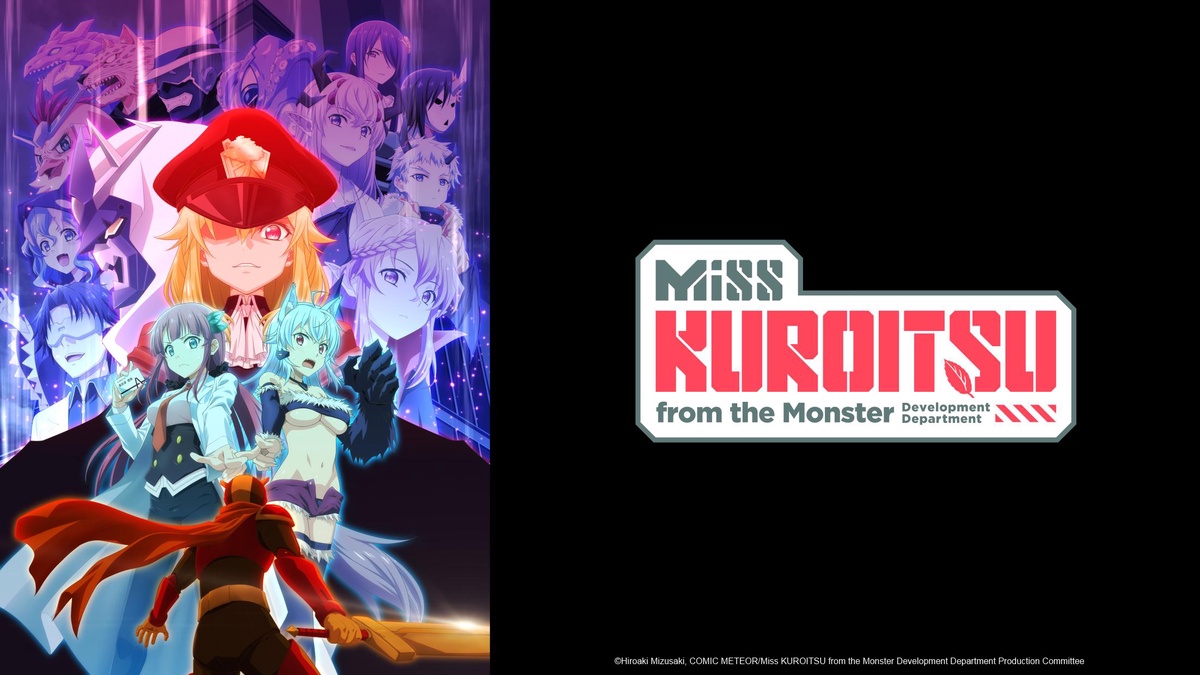 Miss Kuroitsu from the Monster Development Department (Manga) - TV