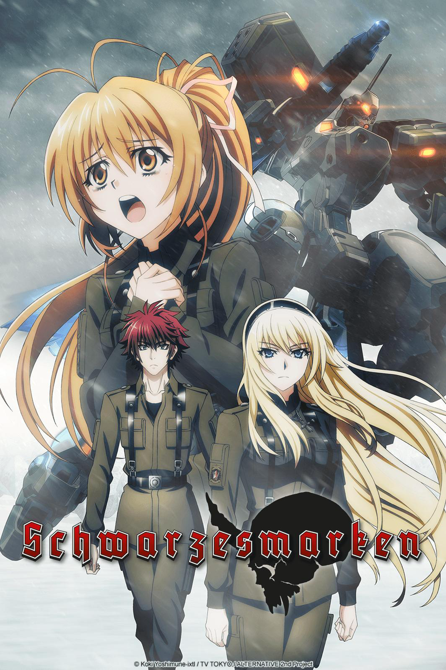 Schwarzes Marken