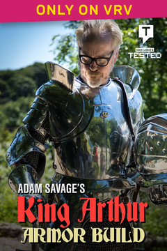 Adam Savage's King Arthur Armor Build
