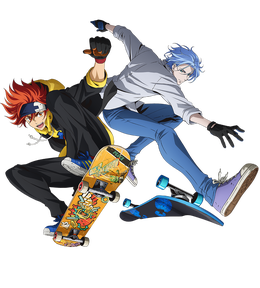 Os personagens de SK8 the Infinity