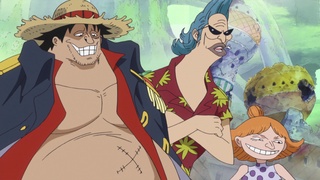 Toei Animation on X: Run for your lives, Usopp and Nami! #OnePiece (Ep.  1034) is streaming now on #Crunchyroll!  / X