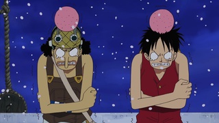 One Piece: Thriller Bark (326-384) The Mysterious Skeleton Floating Through  the Fog! Venture Into the Devil's Sea! - Watch on Crunchyroll