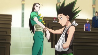 Crunchyroll.pt - Toda amizade tem um Gon e um Killua 😅 ⠀⠀⠀⠀⠀⠀⠀⠀⠀ ~✨ Anime: Hunter  x Hunter