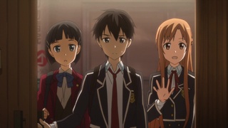 Who are these characters in episode 25 of Sword Art Online