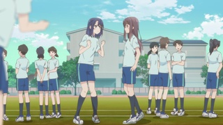 Adachi and Shimamura Playing Ping-Pong in Our Uniforms - Watch on  Crunchyroll