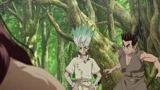 Dr. STONE As Stone Wars começam - Assista na Crunchyroll