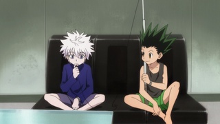 Crunchyroll.pt - Só mais um dia normal em Hunter x Hunter 😂