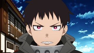 Fire Force (Doblaje Latino) Blanco, negro y gris - Ver en Crunchyroll