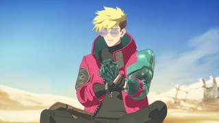 TRIGUN STAMPEDE Homem em Fuga - Assista na Crunchyroll