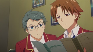 Classroom of the Elite (English Dub) What people commonly call fate is  mostly their own stupidity. - Watch on Crunchyroll
