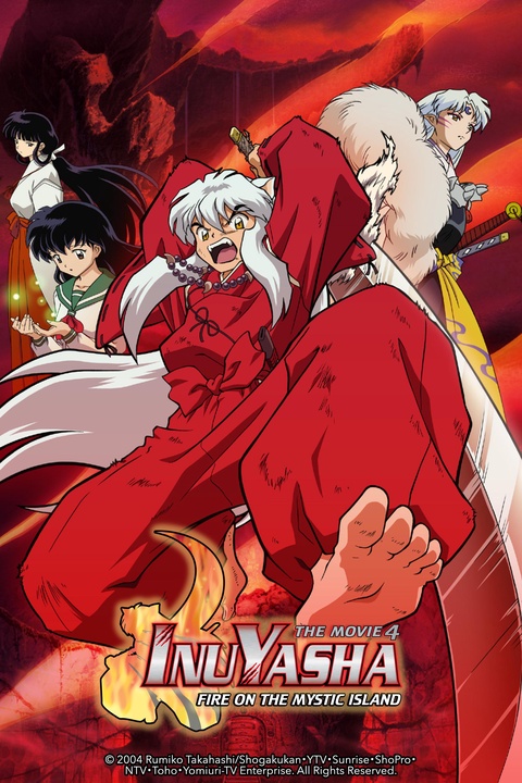 Inuyasha the Movie 4: Fire On the Mystic Island em português brasileiro -  Crunchyroll