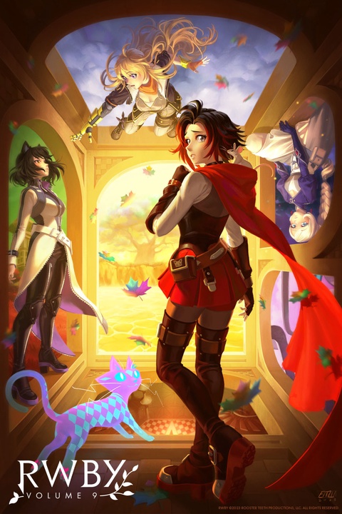 Ruby Rose Rwby Anime - Diamond Paintings 