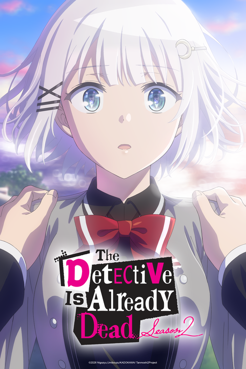 Poster Kazama Iroha di acara Anime The Detective Is Already Dead Season 2