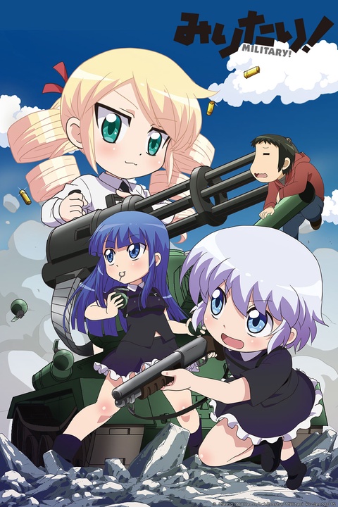 UM ANIME SOBRE TANQUES DE GUERRA 