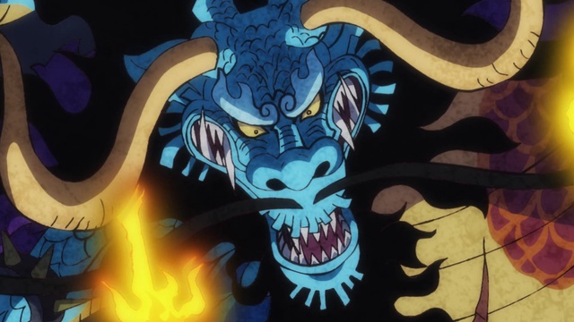 One Piece Wano Kuni 2 Current Everyone Is Annihilated Kaido S Furious Blast Breath Watch On Crunchyroll