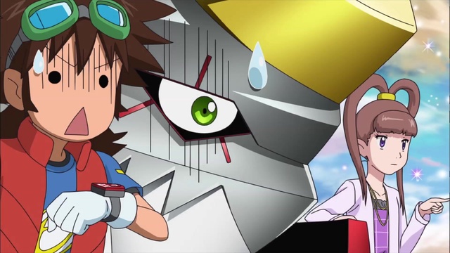 Digimon Xros Wars A Miraculous DigiXros! Shoutmon X5 Takes Flight! - Watch  on Crunchyroll