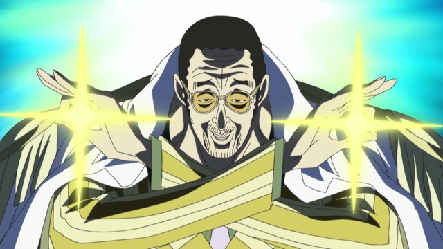 One Piece Summit War 385 516 An All Encompassing Inferno Admiral Akainu S Power Watch On Crunchyroll