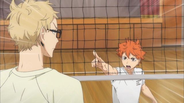 Haikyuu BR - Eu ia colocar a frase dessa cena que me