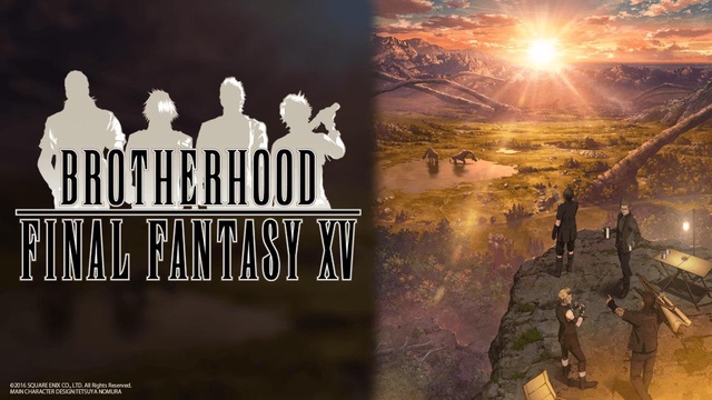 The second episode of the Final Fantasy XV Brotherhood anime is