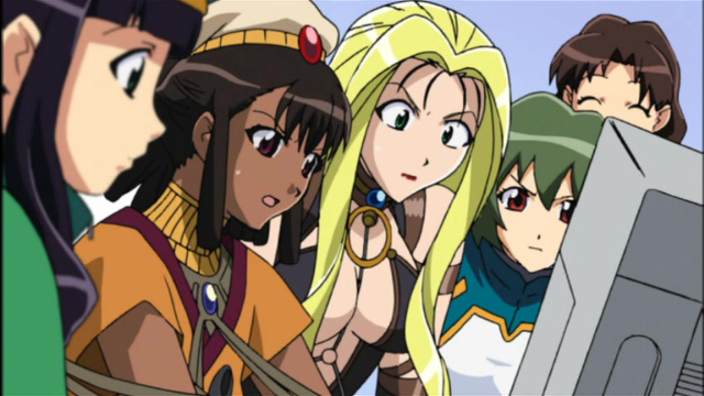 Vandread The Second Stage Kiss On My Cheek Watch On Crunchyroll