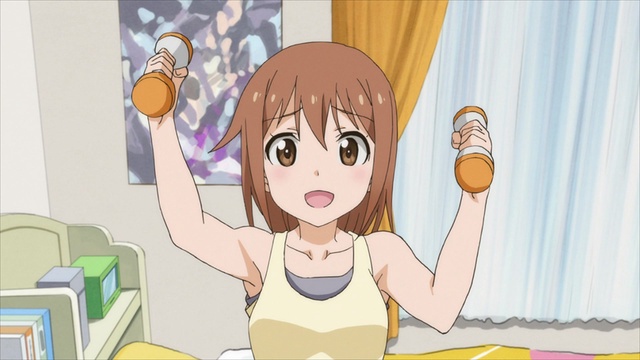 Anime De Training! Xx Tighten Up Your Upper Armswith Dumbbells! XX is  waiting for you - Watch on Crunchyroll